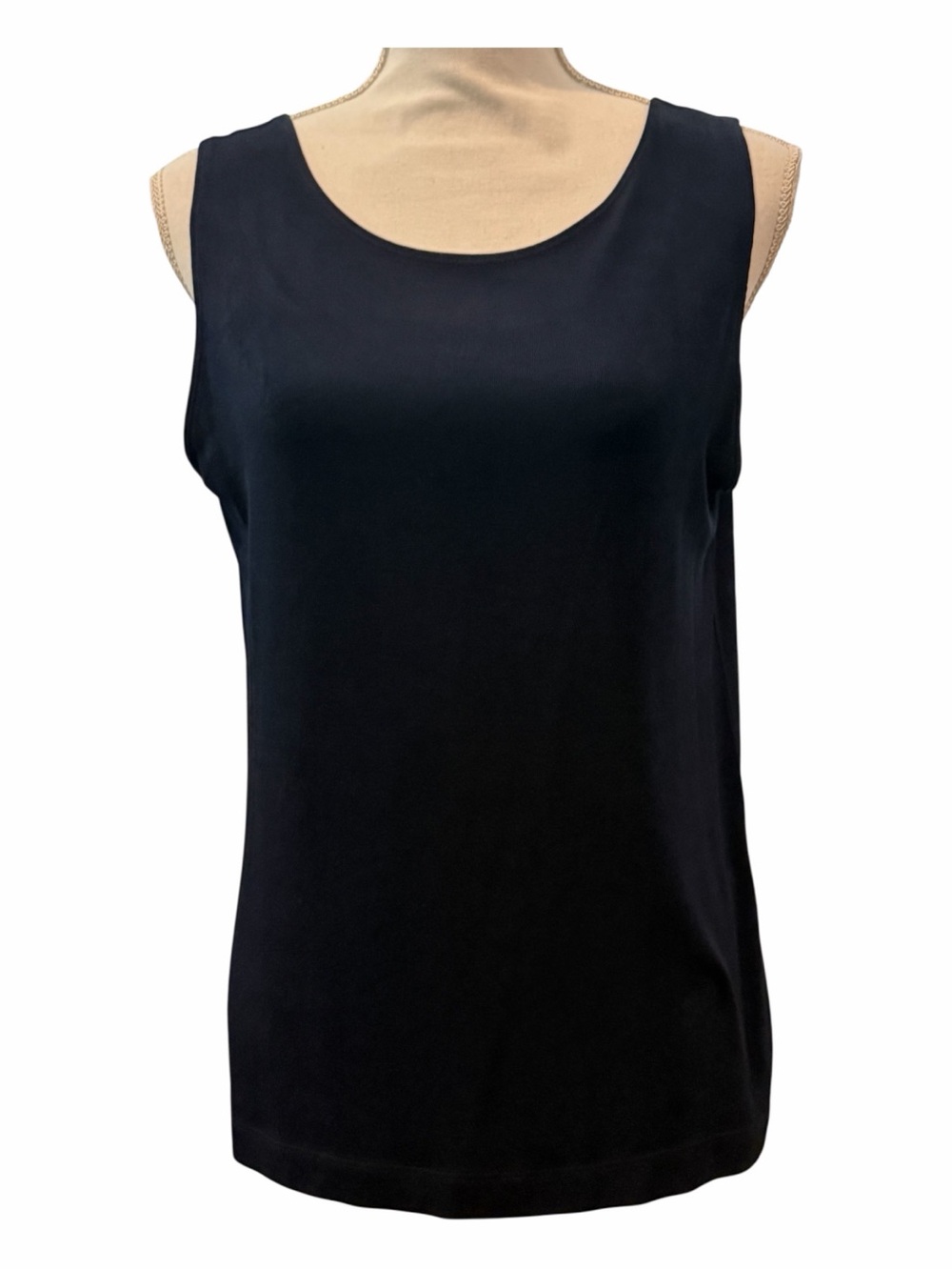 Chico’s Traveler Cami, Very Dark Blue (Almost Black), Size 8